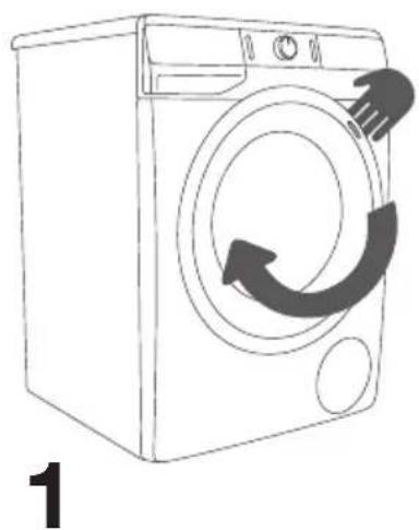 GORENJE WEI84SCDPS - BELADUNG DER WASCHMASCHINE - 1