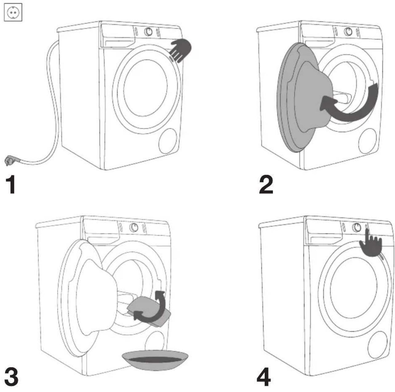 GORENJE WEI84SCDPS - VOR DEM ERSTEN GEBRAUCH - 1