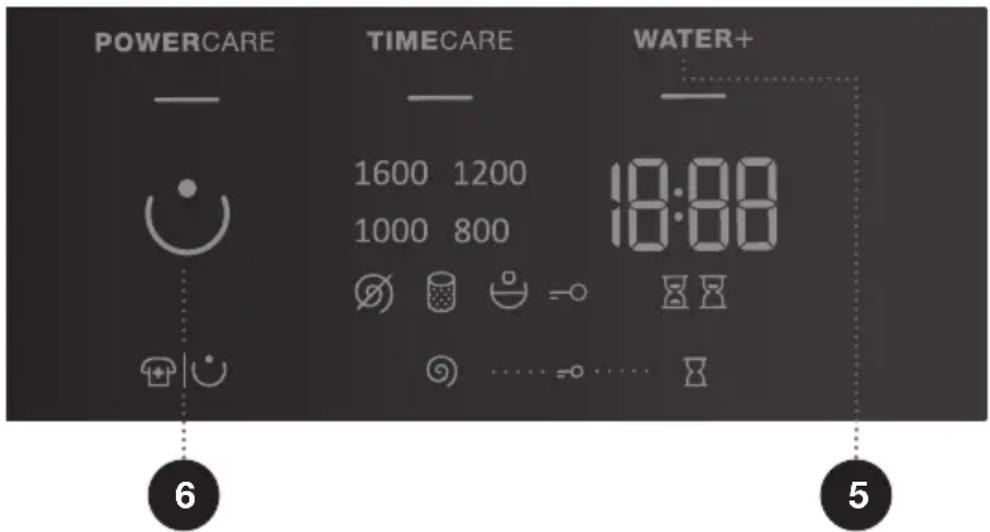GORENJE WEI84SCDPS - SCHRITT: AUSWAHL VON ZUSATZFUNKTIONEN - 1