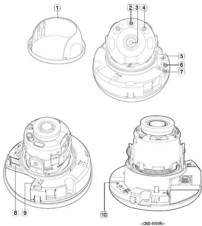 Wisenet QND-8030R - Optional Accessories for Installation - 4