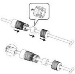 Wisenet QND-8030R - How to connect the RJ45 waterproof cable to a LAN cable - 1