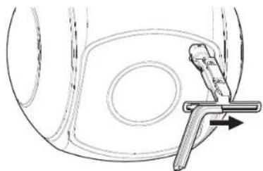 Wisenet XNP-9300RW - Replacing the rubber of wiper blade - 4