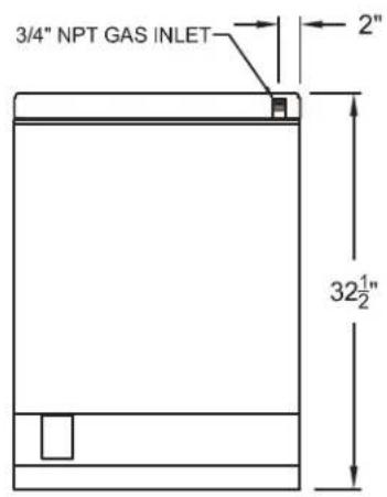 Royal Range RTG-60 - Size - 1