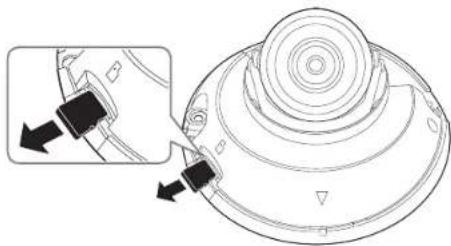 Wisenet QND-8011 - Removing a Micro SD Memory Card - 1