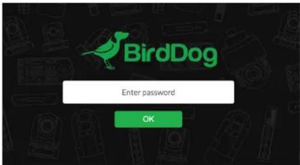 BirdDog Eyes A200 - Password Reset - 1