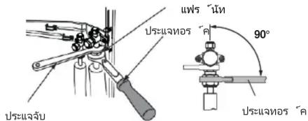 ประแจ้ง แพร "นิท ประแจหอร "ค 90° ประแจหอร "ค