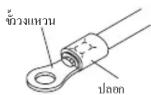 FUJITSU AUXG30KRLB - ข้อควรระวังเมื่อเดินสายไฟ - 3