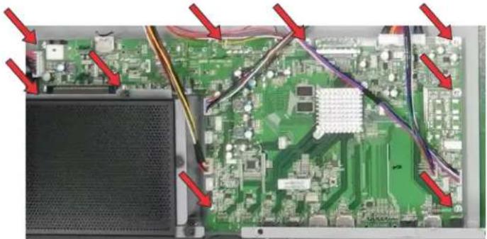 Christie Ultra UHD654-X-HR - Replacing the AD board - 2