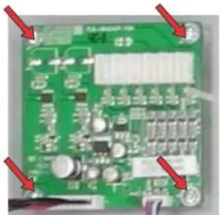 Christie Ultra UHD654-X-HR - Replacing the fan board - 1