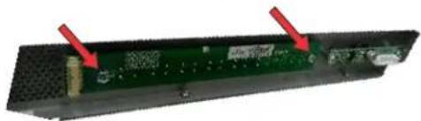 Christie Ultra UHD654-X-HR - Replacing the keypad board - 1