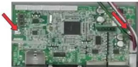 Christie Ultra UHD654-X-HR - Replacing the LAN/RS232 board - 1