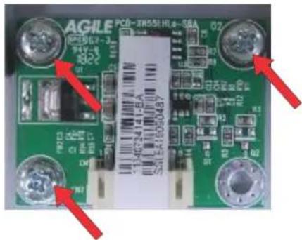 Christie Ultra UHD654-X-HR - Replacing the color sensor boards - 1