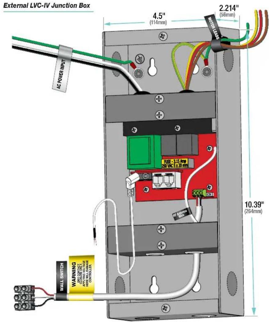 Draper Premier XL - Section 6 - Dimensions and Methods of Installation - 5
