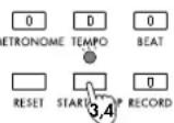 KORG Concert C-550 - Press the [START/STOP] switch, and the demo will begin playing. - 3