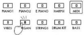 KORG Concert C-550 - 1.Selecting a sound - 1