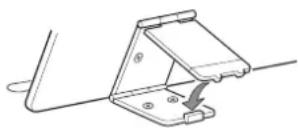 KORG Concert C-550 - ■ When using the Music Stand - 1