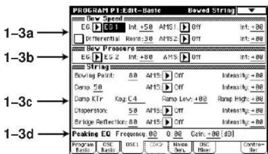 KORG EXB-MOSS - Bowed String Model - 2