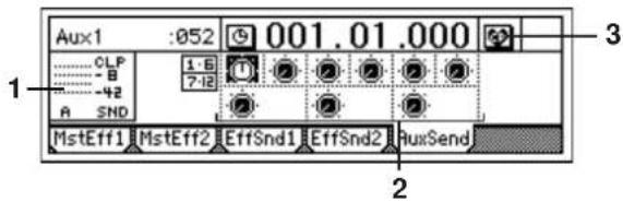 Aux1 :052 001.01.000 CLP 1-6 7-12 2 2 2 2 B -42 A SND 2 2 MstEff1 MstEff2 EffSnd1 EffSnd2 AuxSend 1 2 3