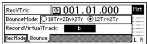RecVTrk: 001.01.000 Mst BounceMode: 10Tr+2In+2Tr 12Tr+2Tr RecordVirtualTrack: b RecModel: Bounce L R