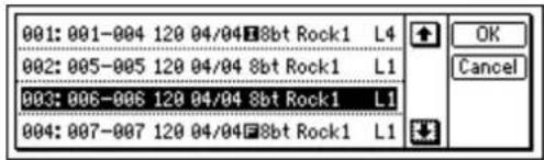 001: 001-004 120 04/04 8bt Rock1 L4 002: 005-005 120 04/04 8bt Rock1 L1 003: 006-006 120 04/04 8bt Rock1 L1 004: 007-007 120 04/04 8bt Rock1 L1