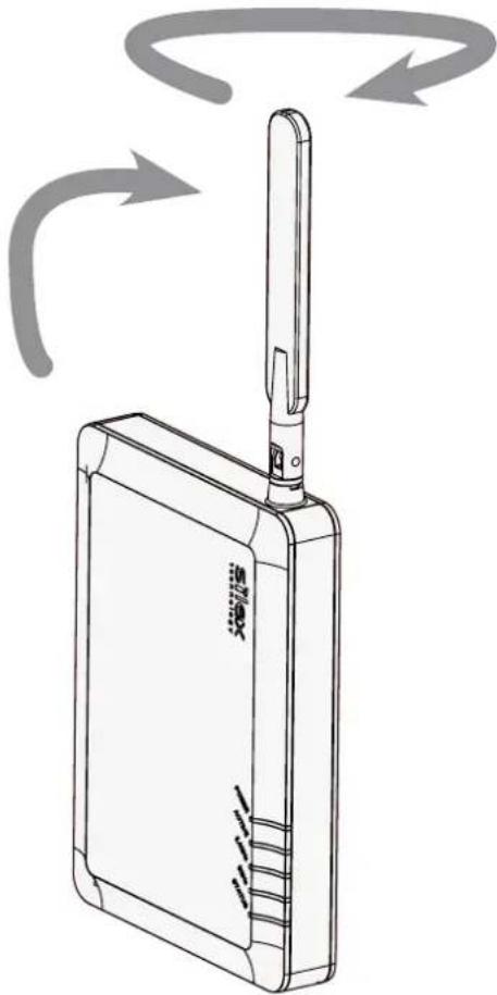 Silex AP-500AC - When hanging the unit vertically on a wall - 1