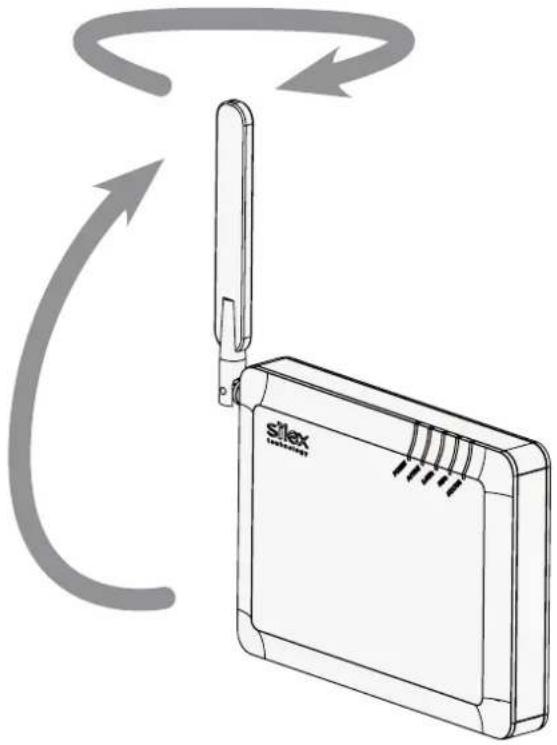 Silex AP-500AC - When hanging the unit horizontally on a wall - 1