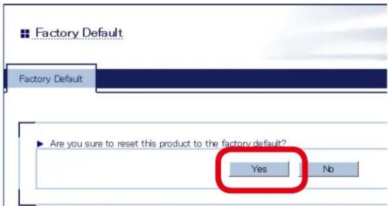 Silex AP-500AC - In the page displayed, click Yes. - 1