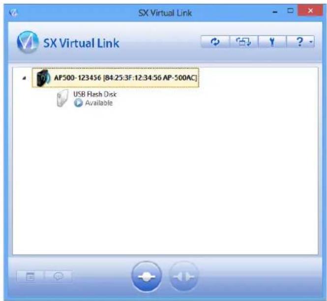 Silex AP-500AC - How to start SX Virtual Link: - 2