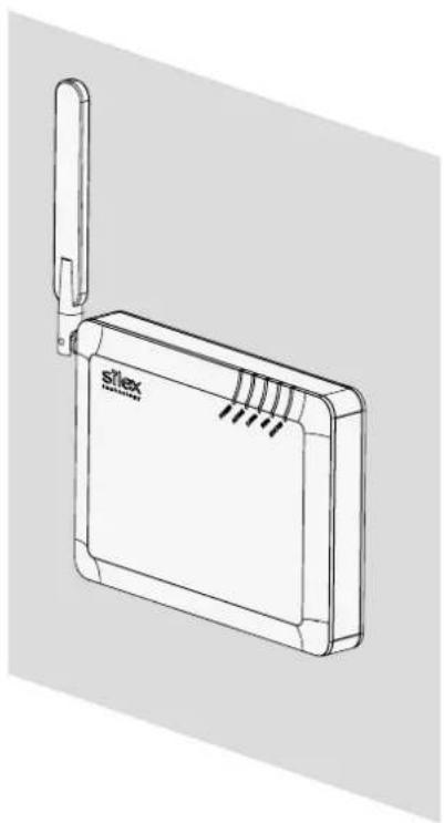 Silex AP-500AC - When hanging the unit horizontally on a wall - 2