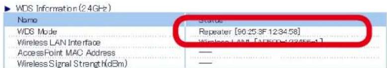 Silex AP-500AC - In the System Status page, check the status information as shown in a table below: - 1