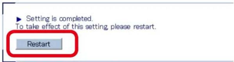 Silex AP-500AC - When finished, click Restart. - 1