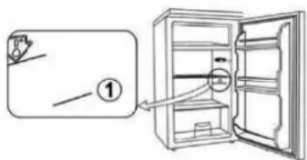 Exquisit KS585-V-090F - Die kälteste Position im Kühlraum lokalisieren - 2