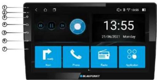 13:55 21/06/2021 Monday ready New Phone Radio Application BLUEPUNKT