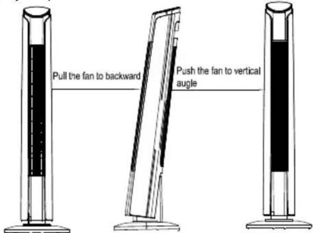 BLAUPUNKT AFT801 - POUŽÍVÁNÍ SLOUPOVÉHO VENTILÁTORU - 1