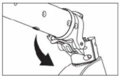 BLAUPUNKT ESC910.2 - Folding the scooter - 3