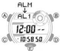 CASIO G-Squad GBD-800UC-3 - Alarms and Hourly Time Signal - 1