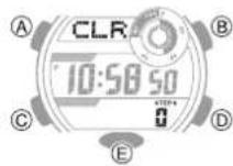 CASIO G-Squad GBD-800UC-3 - Resetting Today's Step Count - 1