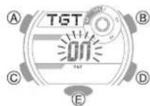 CASIO G-Squad GBD-800UC-3 - | Specifying a Target Time - 1