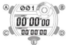 CASIO G-Squad GBD-800UC-3 - Measuring Elapsed Time - 1
