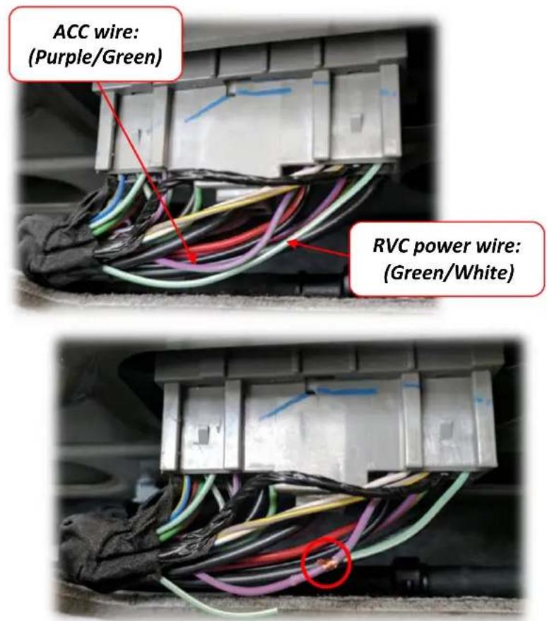 NAV-TV GM UNI-CAM NTV-KIT629 - Installaon Procedure: - 1