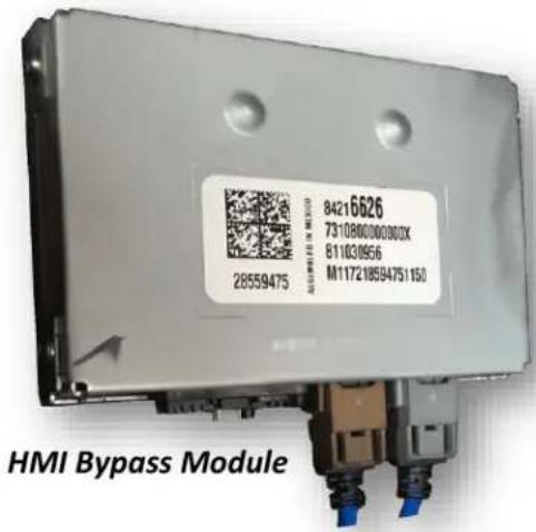 NAV-TV GM UNI-CAM NTV-KIT629 - GM UNI-CAM Installaon (2017+ with OEM HMI Bypass Module ONLY) - 2