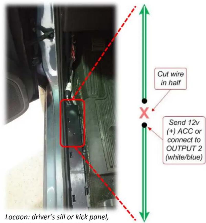 NAV-TV GM UNI-CAM NTV-KIT629 - GM UNI-CAM Installaon: Force OEM rear camera (up to 2016 vehicles) - 1
