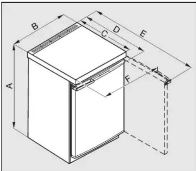 MIELE FN 12021 S - Kältegerät in eine Küchenzeile ein- bauen - 2
