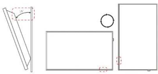 SAMSUNG LH49QMFPLGC - Vor dem Aufstellen des Geräts (Installationshandbuch) - 1