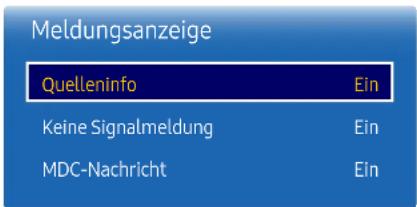 SAMSUNG LH49QMFPLGC - Meldungsanzeige - 1