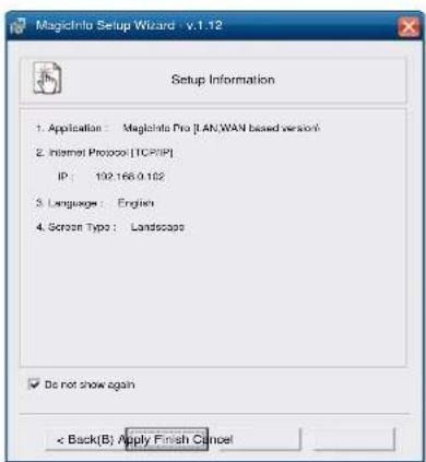 SAMSUNG LH49QMFPLGC - Aktivieren des MagicInfo-Modus - 4
