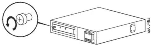 Diagram showing a device with a switch and circular arrow indicating rotation or signal flow, labeled 'su#6486B'
