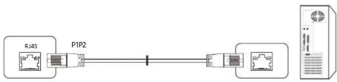SAMSUNG LH46UMNHLBB - LAN-Kabel - 3