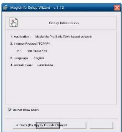 SAMSUNG LH46UMNHLBB - Aktivieren des MagicInfo-Modus - 4