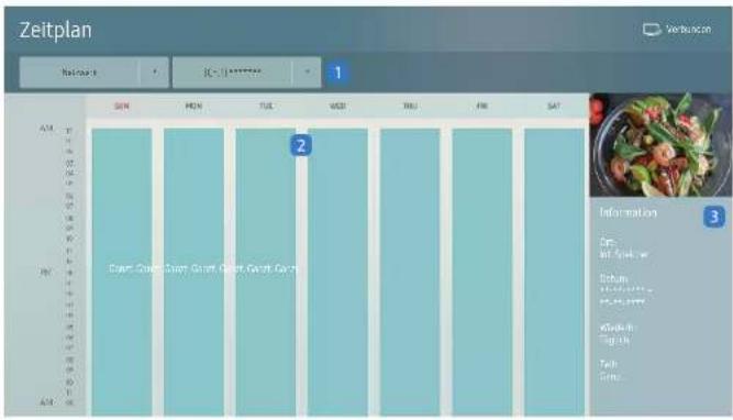 SAMSUNG LH55QHHPLGC - Zeitplan - 1